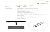 SPECIFICATION - Taoglas...SPE-15-8-007/E/WY Page 1 of 57 SPECIFICATION Part No. : MA412.A.BI.001 Product Name : MA412 Storm 2in1 Screwmount Antenna LTE MIMO 2in1 Features : 2* LTE