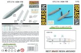 672 216 AGM-158 1/72 1/72 scale - Eduard · AGM-158 3 1 21 4 672 216 AGM-158 BEST BRASS RESIN AROUND! 672 216 AGM-158 1/72 scale 435 21 Obrnice 170 Czech Republic This product contains