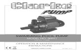 SWIMMING POOL PUMP · 6 Parts & Service: 020 8988 7400 / E-mail: Parts@clarkeinternational.com or Service@clarkeinternational.com PIPE/HOSE CONNECTIONS The pump inlet will be connected