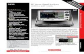 w 2820 RF Vector Signal Analyzer · 2015. 7. 8. · 1.888.KEITHLEY (U.S. only) RF/M I c R owav E. A GREATER MEASURE OF CONFIDENCE. Signal analyzer for RF communications testing. The