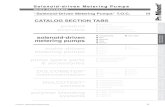 CATALOG SECTION TABSprominent.us/webroot/promx/pdf/solenoid_us_2012.pdf · 2012. 10. 25. · AEGIS Sigma/ 1 Sigma/ 2 Sigma/ 3 ProMus Makro Orlita DulcoFlex ... Stroke rate can be