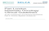 Pan London Haemato Oncology Clinical Guidelines€¦ · Common non-specific symptoms at presentation include fatigue, night sweats, weight loss and spontaneous bruising or bleeding,