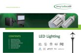 LED Ligh ng - Jenco Canada Inc...1598C Post Top Retroﬁts 27W-60W Samsung LED Chips Cer ﬁed with LM80, up to 150lm/w Damp Rated Suitable for humid environments Enclosed Fixture