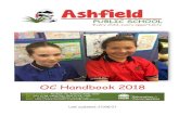 OC Handbook 2018 - Ashfield · 2020. 11. 25. · An Opportunity Class (OC) engages identified highly achieving and academically gifted Year 5 and 6 students in a classroom setting