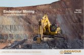 Endeavour Mining TSX:EDV June 2016 - Seeking Alpha · 2016. 6. 27. · – 2016 AISC: US$870 - 920/oz – Total Reserves of 6.7 Moz – Total M&I resources of 12.8 Moz – Inferred