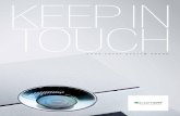 KEEP IN TOUCH - HOMTECHhomtech.com.sg/wp-content/uploads/2019/04/Comelit... · 2019. 4. 22. · 6721w mini colour hands-free monitor. white sbtop system 6721w/bm mini handsfree colour