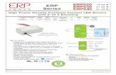 ERP020 ERP030 Series ERP040 · 2020. 6. 18. · 2 High Power Density Constant Current LED Drivers with 0-10 V Dimming ERP020 ERP030 ERP040 10-20 W 21-30 W 31-40 W ERP Series SaveEnergy@erp-power.com