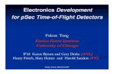 Electronics Development for pSec Time-of-Flight Detectors · 2007. 3. 15. · Diva/Assura DRC CheckDiva/Assura DRC Check Diva/Assura LVS CheckDiva/Assura LVS Check Floating Gate,