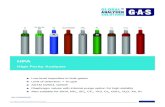 HPA - Gassite · PDF file 2019. 9. 6. · The GAS High Purity Analyser (HPA) is the standard tool for. defining the exact specification of bulk gases. GAS offers custom configured