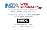 NSDL WS8 BulbsWeb - NSTA Learning Center · 2008. 2. 11. · Title: Microsoft PowerPoint - NSDL WS8_BulbsWeb.ppt Author: jeff_l Created Date: 2/11/2008 11:23:34 AM