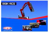 910K-RCS - HSW 910K-RCS.pdf · 2016. 11. 16. · Loading group HC1/HD5/B3 910-K1 910-K2 910-K3 910-K4 Type K-RCS TECHNICAL DATA Load moment tm 8.0 7.8 7.6 7.3 ... 1000 kg hydraulic
