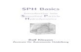 SPH Basics - Heidelberg University...Landau & Lifshitz, Volume X - Kinetic theory Reichl, A modern course in statistical physics, Wiley, New York (1998) Shu, The physics of astrophysics