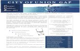 City of Union Gap | The Old Town With New Ideas2014/09/23  · CITY OF UNION GAP P.O. BOX 3008 UNION GAP, WA 98903 TO POSTAL CUSTOMER - ECRWSS PRSRT STD U.S. POSTAGE PAID YAKIMA, WA