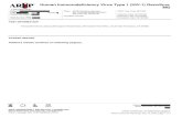 Human Immunodeficiency Virus Type 1 (HIV-1) GenoSure MG Enhanced Report.pdf1621'V M361 Fosamprenavir Lexiva / Indinavir Lopinavir Nelfinavir Ritonavir Saquinavir Tipranavir Report