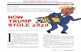 HOW TRUMP STOLE 2020 - Greg Palast · 2020. 7. 6. · vanished from voter rolls. Dark-hued voters, by the tens of thousands, ﬂushed from voter registries. The Purged. They didn’t