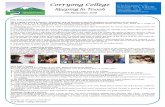 Corryong College Keeping In Touch · 2018. 12. 7. · •Care Pack (consists of toiletries/house hold products) approximate value $120 •IGA Gift Cards to the value of $200 •Pre-paid