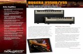 BUGERA V55HD/V55...Guitar Amplifiers Boutique-Style 55-Watt Vintage 2-Channel Valve Amplifier Head / Valve Combo with Reverb The 1960s witnessed the creation of amp designs destined