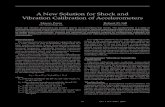 A New Solution for Shock and Vibration Calibration of … · 2015. 8. 14. · Precise frequency control of the calibration excitation signal and variable sampling frequencies are