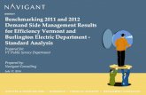 Benchmarking 2011 and 2012 Demand Side Management ......DISPUTES & INVESTIGATIONS • ECONOMICS • FINANCIAL ADVISORY • MANAGEMENT CONSULTING July 17, 2014 Benchmarking 2011 and