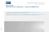 Edition 1.0 2020-12-08 IECRE OPERATIONAL DOCUMENTIECRE OD-551-24 Edition 1.0 2020-12-08 IECRE OPERATIONAL DOCUMENT Assessment of RETLs for “Power performance measurements of electricity