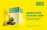 MANN-FILTER Excavator Guide...MANN-FILTER Excavator Guide Excerpt of the most important manufacturers and models MANN-FILTER – Perfect parts. Perfect service. + 100% OE quality +