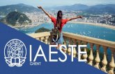 IAESTE - Universiteit Gent@iaeste.be @iaeste ghent 8 iaeste@vtk.ugent.be INTERNATIONAL EXCHANGE WITH aAESTE GHENT Info event: Wednesday 27/ / 2019 19:30 Plateau, aud. D GHENT UNIVERSITY
