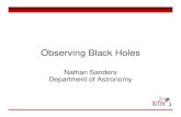 Ob i Bl k H lObserving Black Holes - Science in the Newssitn.hms.harvard.edu/.../uploads/2011/05/blackholes-2.pdf · 2013. 5. 8. · Observing Black Holes: Outline eh t•Btu y're
