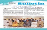 eBUK Bulletin FRIDAY 2ND DECEMBER 2016 No. 52 · 2020. 6. 7. · Planning, Engr. Gazzali Munir be Nodhenl Nigerian Students Consultative Forum has honouœd Director Physical Planning,