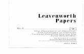 Leavenworth Papers - Combined Arms Center...The dynamics of doctrine : the changes in German tactical doctrine during the First World War / by Timothy T. Lupfer.-Fort Leaven- worth,