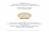 Syllabus for Master of Arts in Economics Under Choice ...10 Micro Economics –II (E CN-C-310) 24 11 Public Economics (E CN-C-311) 26 12 International Economics (E CN-C-312) 28 SEMESTER