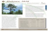 AL 2010 Factsheet (e-SU-SRS-042) · 2013. 12. 8. · Alabama, 2010 Forest Inventory & Analysis Factsheet U.S. Department of Agriculture e-Science Update SRS-042 October 2011 Forest