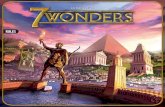 AANTOINE BAUZANTOINE BAUZA - World of Board Games · Construction in 7 Wonders Throughout all 3 ages in a game, the players will get to build structures (cards) and Wonders (board).