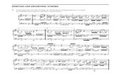 Exercises for Orchestral Scoring · 2020. 5. 31. · on an orchestral score. To the right of each place a W (woodwind) , B (brass), P (percussion), or S (string). Bratsche Tromba