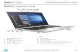 HP EliteBook x360 830 G7 Notebook PC · QuickSpecs HP EliteBook x360 830 G7 Notebook PC Overview Not all configuration components are available in all regions/countries. c06619568