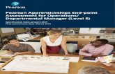 Pearson Apprenticeships End-point Assessment for ......Pearson Apprenticeship End -point Assessment for Operations/Departmental Manager (Level 5) – Specification – Issue 1 –