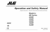Operation and Safety Manuald3is8fue1tbsks.cloudfront.net/PDF/JLG/JLG AM-25 Manlift.pdf · 2013. 7. 22. · Product Safety and Reliability Department JLG Industries, Inc. 1 JLG Drive