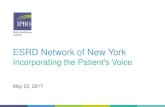 ESRD Network of New York3 About IPRO • Over 30 years in business as a trusted partner to state and federal agencies working to measure and improve healthcare for all • Headquartered