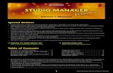 SSTUDIO MANAGERTUDIO MANAGER - Yamaha...3 Studio Manager Version 2 Owner’s Manual 1Start Studio Manager. As a stand-alone application in Windows 2000/XP: Click the Start button,