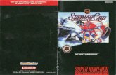NHL Stanley Cup - Nintendo SNES - Manual - gamesdatabase...Super Nintendo Entertainment Systeme. Please thoroughly read this instruction booklet to ensure maximum enjoyment of your