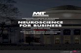 Neuroscience for Business · 2020. 12. 23. · culture. Unpacking important neuroscience principles, this program will help leaders and executives improve their personal leadership