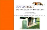 Rainwater Harvesting - RDN · 2020. 8. 26. · Ultraviolet Disinfection UV Disinfection… •Is effective against bacteria, viruses, parasites, cysts •Requires no chemicals, does
