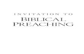 InvItatIon to BIBLICAL PreAChIng - KregelInvitation to Theological Studies 1. Invitation to Biblical Hebrew: A Beginning Grammar Russell T. Fuller and Kyoungwon Choi 2. Invitation