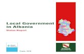 Local Government in albania - Porta Vendore...Tirana, 2019 Local Government in albania Status Report BE R AT KU TA L I LUM AS VE LA BIS HT OTL A K POS HNJ E ROSH NI S IN JË TË RP