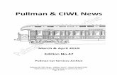 Pullman & CIWL News · 2020. 6. 20. · Pullman & CIWL News - Edition No.47 - March & April 2019 “Information is for sharing and not gathering dust” Page 2 of 70 All I ask of