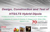 J. Kolonko, D. Larson, R. Scanlan, R. Weggel and E. Willen ... · Design, Construction and Test of HTS/LTS Hybrid Dipole, R. Gupta,… MT25, Amsterdam, 8/31, 2017 Background •To