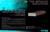 TSI BRAVO 220/230 · DNV-OS-D202 Section 4 CLASS 4 485 mm / 19" 515 mm 5.8 kg 2 U 435 mm 2 U 103 mm 4.3 kg TSI Bravo - 220/230 - Datasheet v1.0 Specifications can change without notice.