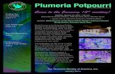 Plumeria Potpourri · CLOSED SUNDAYS EXCEPT SPRING 11:00–4:00 OVER VARIETIES OF PLUMERIAS AVAILABLE 40 P.O. Box 9868, New Iberia, LA 70562-8868  Phone: 1 …