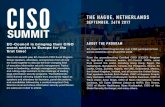 THE HAGUE, NETHERLANDS - EC-Council...Contact us for more information about the summit and how to sponsor. Lunch Sponsorship $7,000 (1 Available) Sponsorship of the CISO Lunch includes