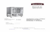 Manual de operación (MO... · 2014. 9. 11. · la norma estándar de Vapor Removal from Cooking Equipment, (Extracción de vapor de equipos de cocción 1) de la NFPA No. 96 (última