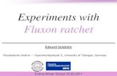 Experiments with Fluxon ratchettheor.jinr.ru/~diastp/winter11/lectures/Goldobin/lect_2.pdfSoliton=fluxon=Josephson vortex phase field supercurrent Different approaches to construct